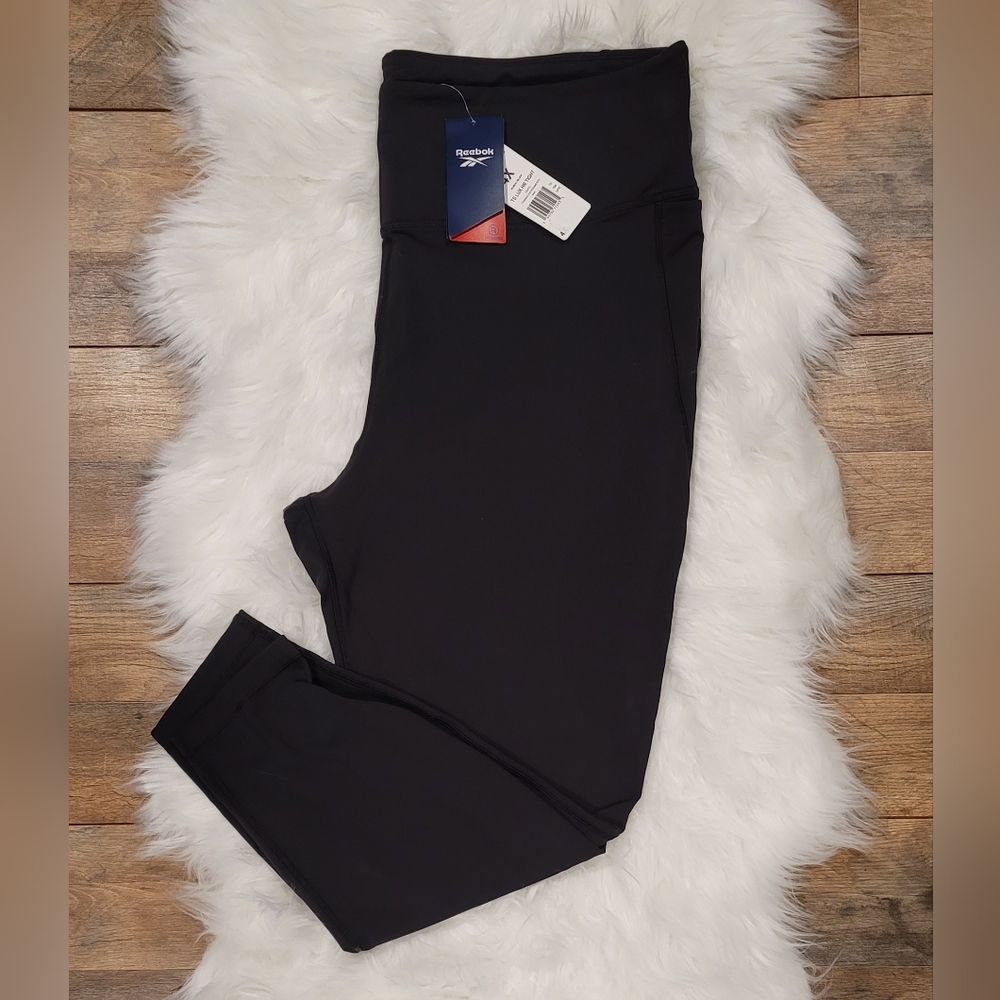 Reebok Lux Speedwick High Rise Full Length Yoga Pants 4X NWT